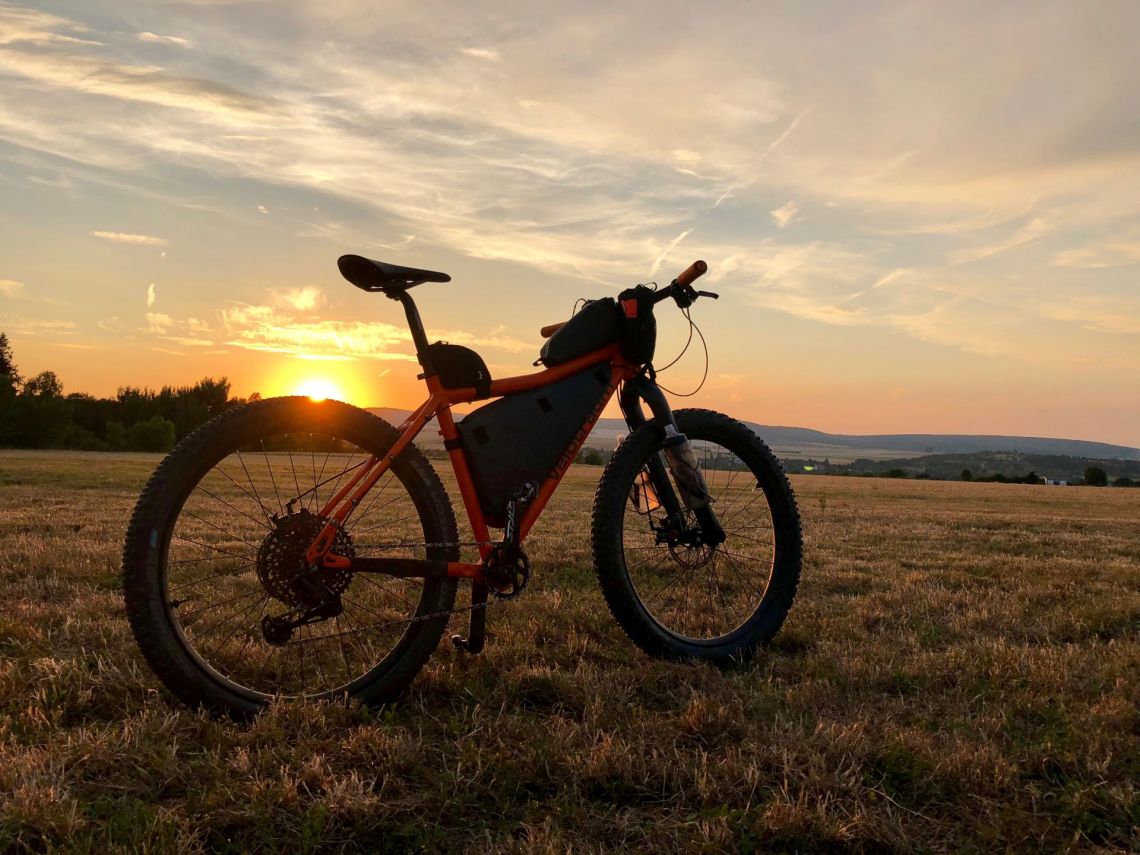 Bikepacking Sonnenaufgang